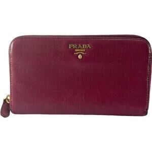 PRADA Saffiano Long‎ Zip Wallet